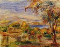 Renoir, Pierre Auguste - Landscape by the Sea